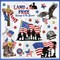 9 Sheets Memorial Day Window Clings – Patriotic 4th of July Stickers, American Flag Soldier Eagle Cross Decals for Veterans Day & Independence Day Home Decor
